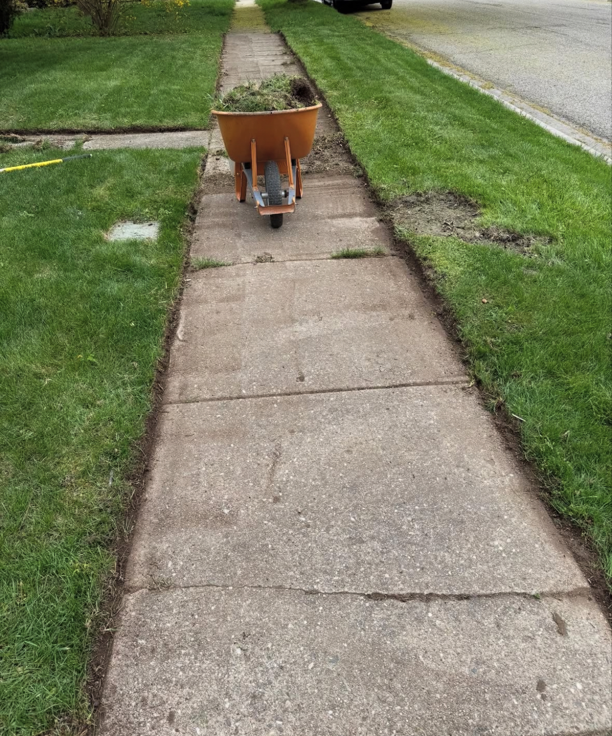 Mulching and light landscaping services